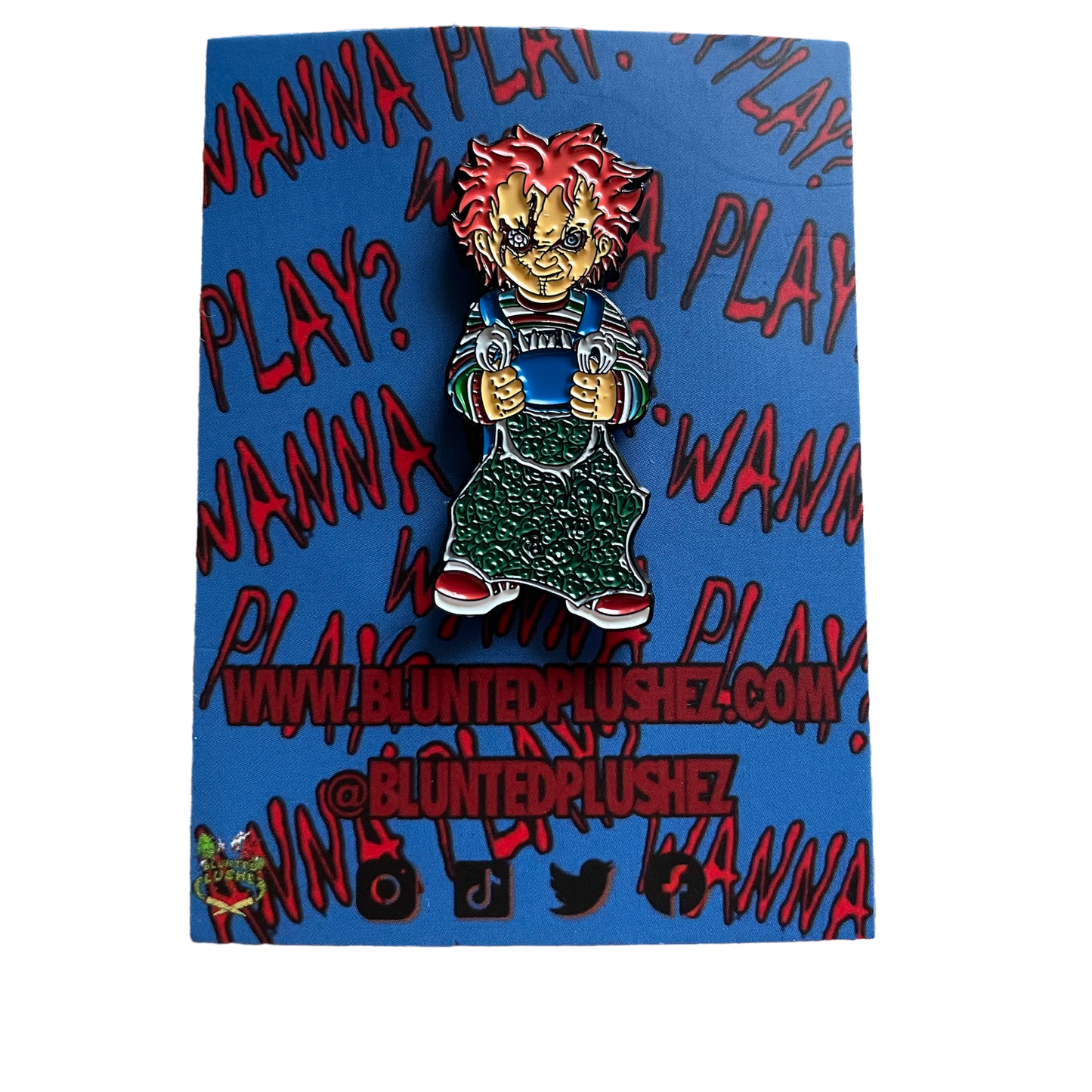 Chucky The Plug Enamel Pin