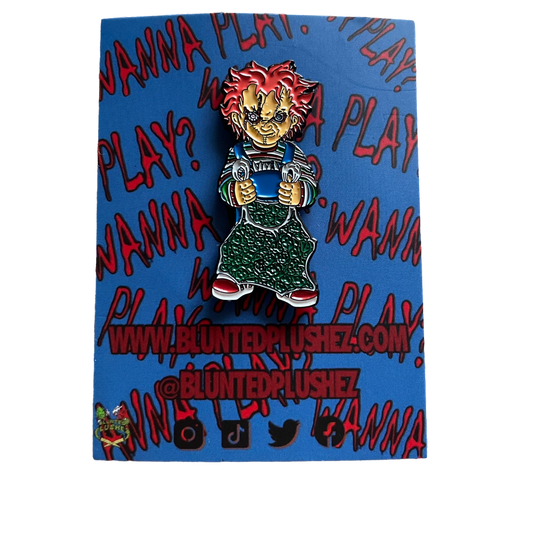 Chucky The Plug Enamel Pin